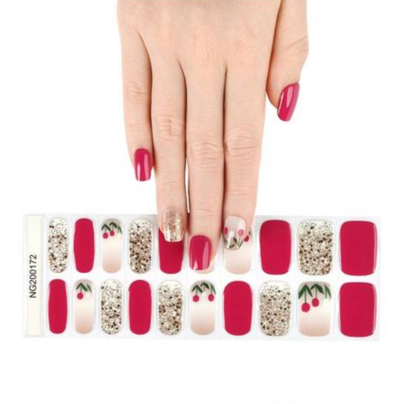 Name Me! - Semi-cured gel wraps (SCG): UV lamp required.