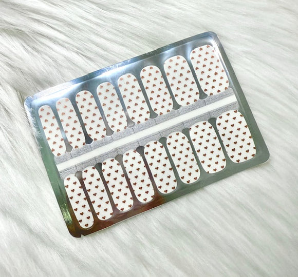 Hearts of Rose Gold - Overlay