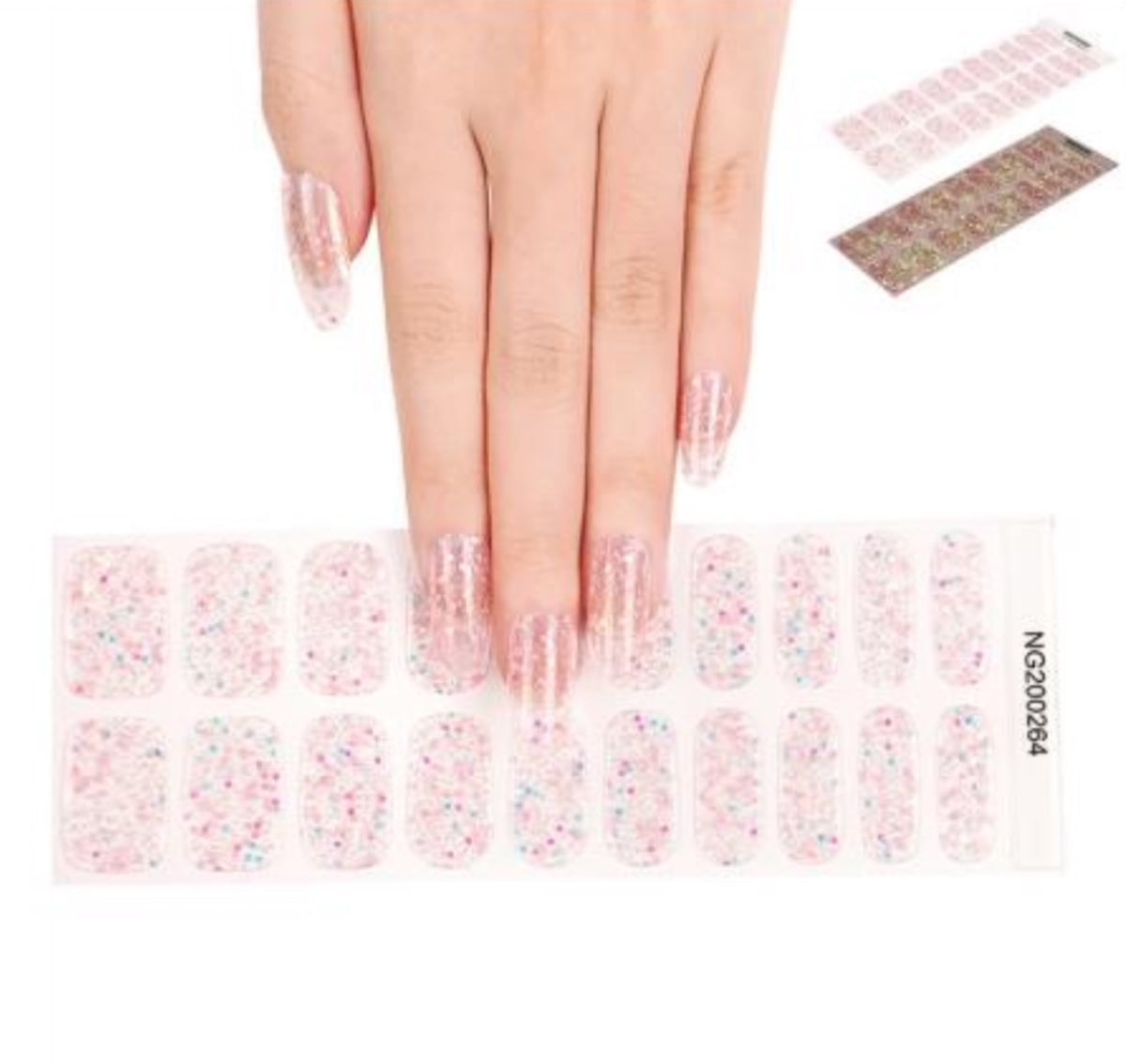 Name Me! - Semi-cured gel wraps (SCG): UV lamp required. *I GLOW ...