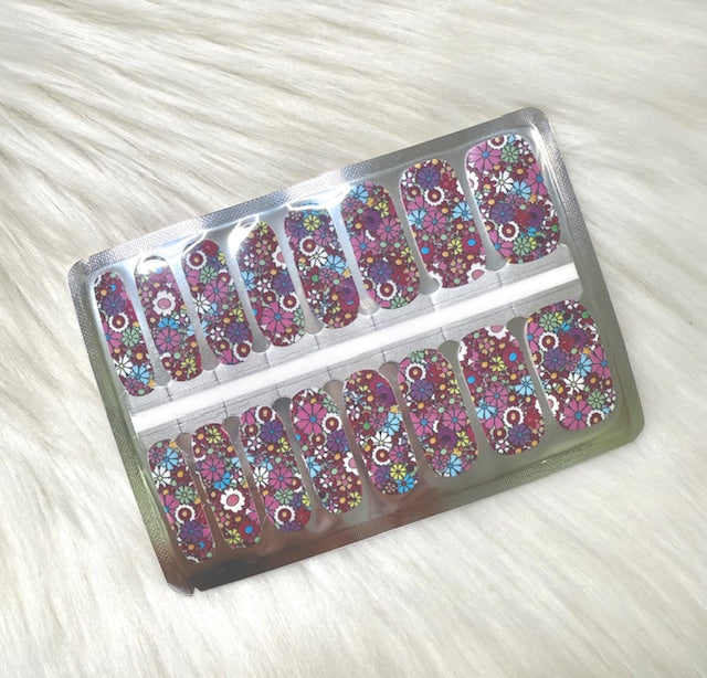 70's Groove – Momma Cats Nail Wraps