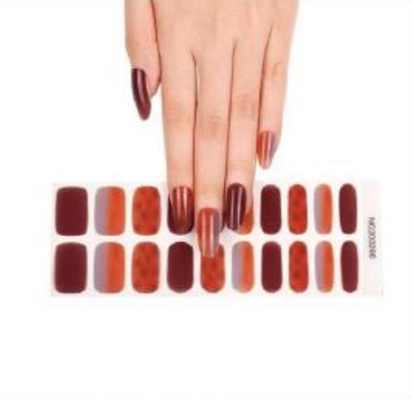 Name Me! - Semi-cured gel wraps (SCG): UV lamp required.